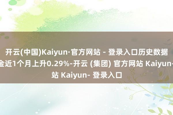 开云(中国)Kaiyun·官方网站 - 登录入口历史数据显现该基金近1个月上升0.29%-开云 (集团) 官方网站 Kaiyun- 登录入口
